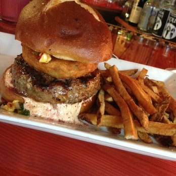 The Bad Apple - Fried Green Tomato Burger! - Burgers Near Me - Chicago, Illinois The Bad Apple - Fried Green Tomato Burger! - Burgers Near Me - Chicago, Illinois