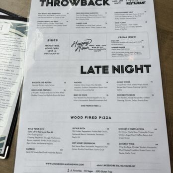 Johnson’s Landing - Throwback/ late night menu - Breweries Near Me - Hamburg, New York Johnson’s Landing - Throwback/ late night menu - Breweries Near Me - Hamburg, New York