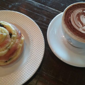 Alchemist Coffee Project - Mocha with raisin pastry - Coffee & Tea Near Me - Los Angeles, California Alchemist Coffee Project - Mocha with raisin pastry - Coffee & Tea Near Me - Los Angeles, California