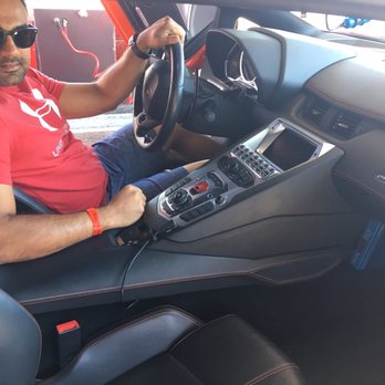 Exotics Racing - Me checking out a Ferrari - Racing Experience Near Me - LAS VEGAS NV, Nevada