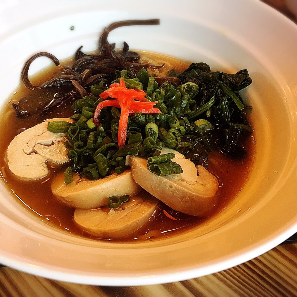 Brothers Ramen - Chicken broth ramen. Why put red ginger on it?! Again, I didn't ask for it either. - Ramen Near Me - Murfreesboro, Tennessee Brothers Ramen - Chicken broth ramen. Why put red ginger on it?! Again, I didn't ask for it either. - Ramen Near Me - Murfreesboro, Tennessee