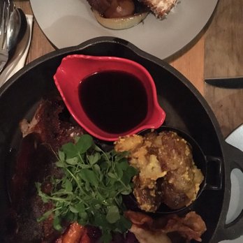 Alta Bistro - Pork shank and bison - French Near Me - Whistler, British Columbia Alta Bistro - Pork shank and bison - French Near Me - Whistler, British Columbia