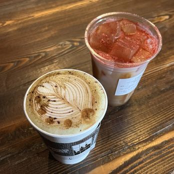 Sawada Coffee - Military Latte Strawberry white chocolate latte - Coffee & Tea Near Me - Chicago, Illinois