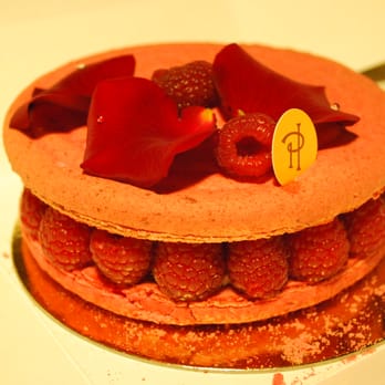Pierre Hermé - THE ULTIMATE. THE ISPAHAN: A rose macaron, filled with raspberries and lychees - Chocolatiers & Shops Near Me - Paris, 75