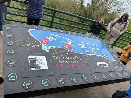Time Capsule at Normandy American Cemetery and Memorial by null