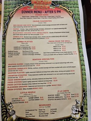Menu photo 2 Tim's Cajun Kitchen Huntsville, AL Menu photo 2 Tim's Cajun Kitchen Huntsville, AL