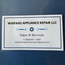 Waipahu Appliance Repair - Business Info