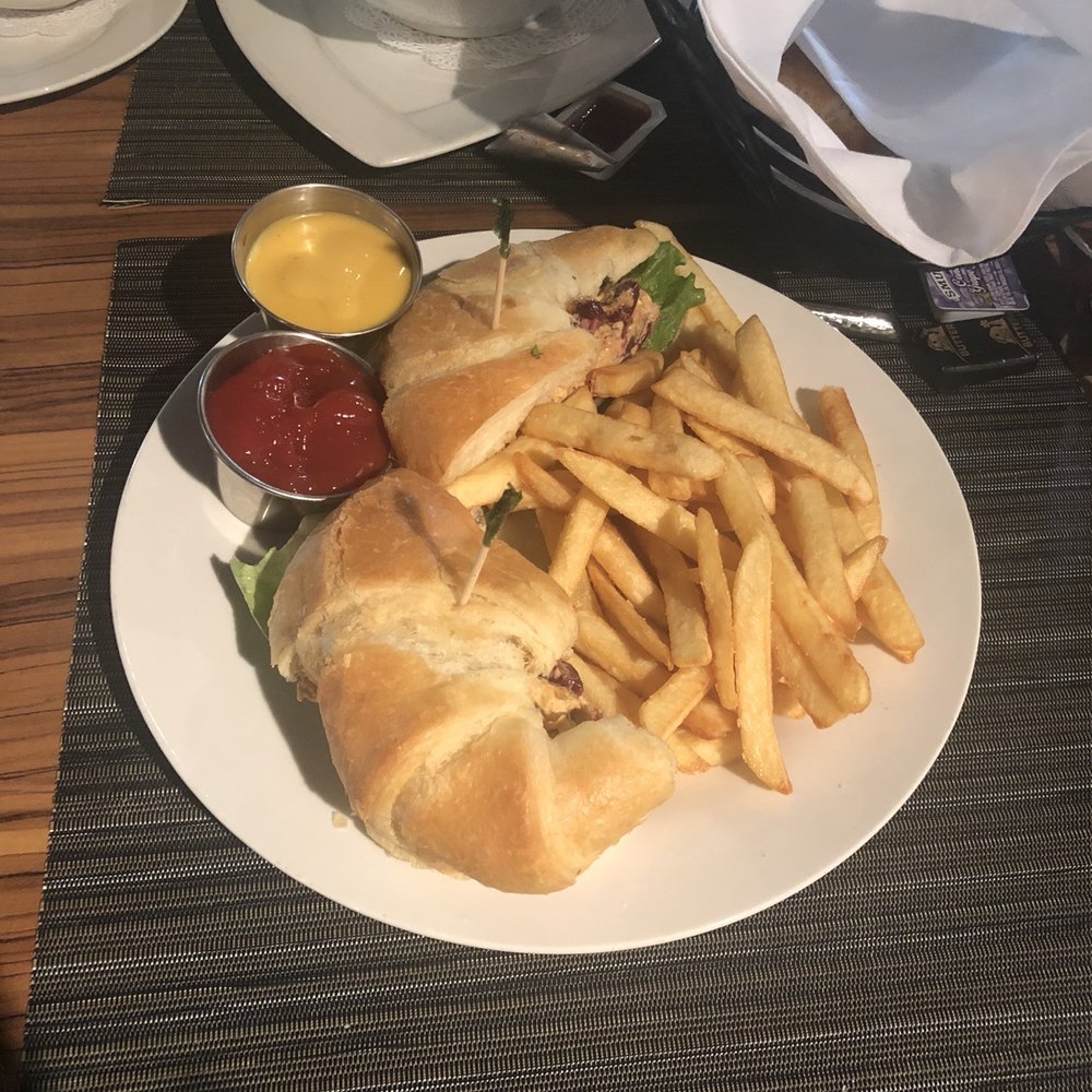 Victors - Chicken salad croissant - New American Near Me - Florence, South Carolina Victors - Chicken salad croissant - New American Near Me - Florence, South Carolina
