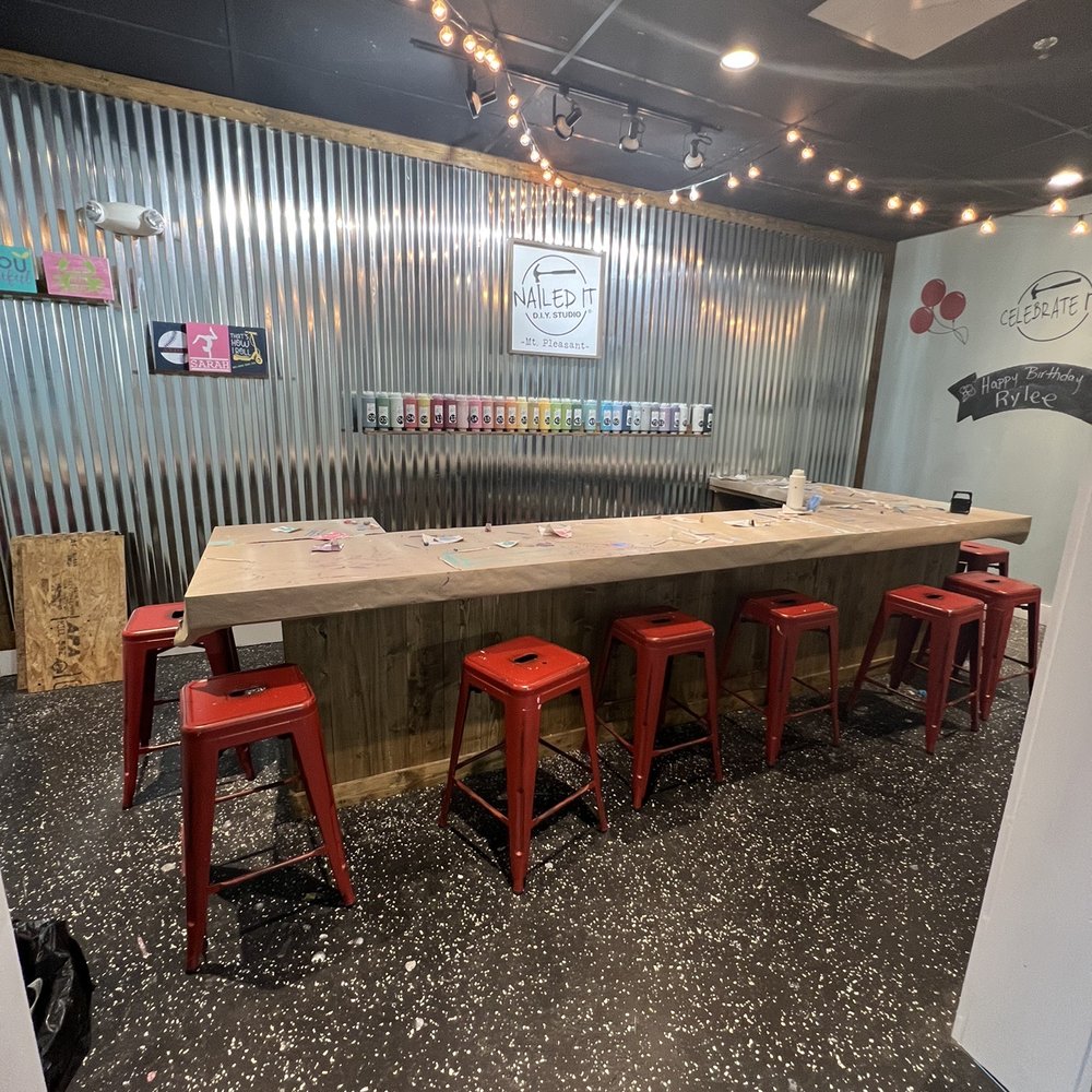 Nailed It DIY Studio Mount Pleasant - Art Classes Near Me - Mt Pleasant, South Carolina Nailed It DIY Studio Mount Pleasant - Art Classes Near Me - Mt Pleasant, South Carolina