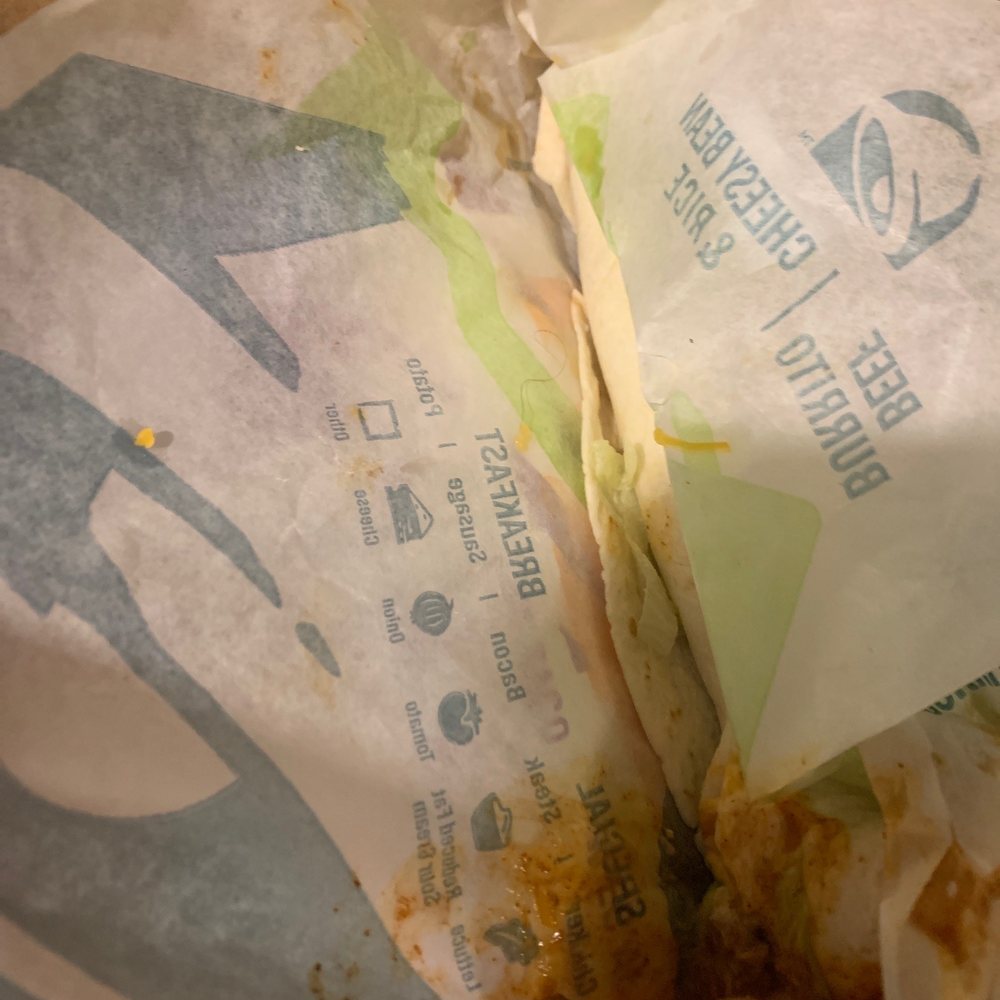 Taco Bell - Hair wrapped up in the burrito - Fast Food Near Me - Cleburne, Texas Taco Bell - Hair wrapped up in the burrito - Fast Food Near Me - Cleburne, Texas