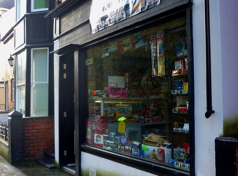 AUSTIN’S MODELS Updated August 2024 65 High Street, Bangor, Gwynedd