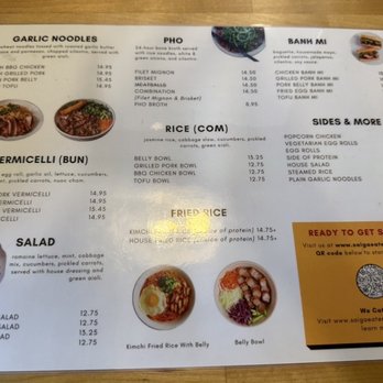 Saiga Vietnamese Eatery - Menu 4/2023 - Vietnamese Near Me - Irvine, California