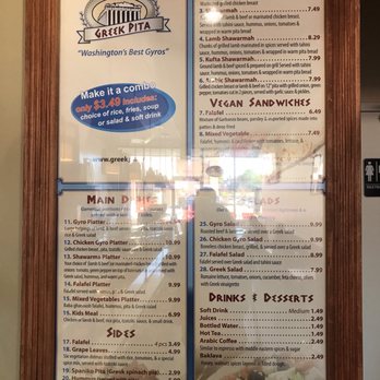 Greek Pita - Menu - Greek Near Me - Bellevue, Washington Greek Pita - Menu - Greek Near Me - Bellevue, Washington