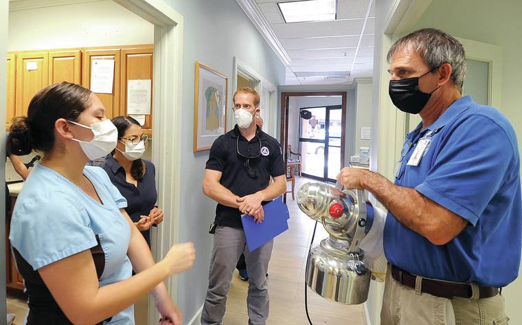 Slide of Lou the Plumber at Lane HV/AC Services