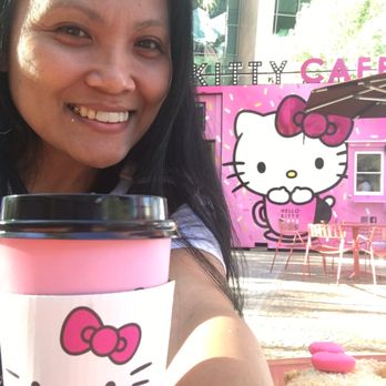 Hello Kitty Cafe - Enjoying a caramel latte hand crafted by #Brittany and crew. Great job guys! - Desserts Near Me - Las Vegas, Nevada Hello Kitty Cafe - Enjoying a caramel latte hand crafted by #Brittany and crew. Great job guys! - Desserts Near Me - Las Vegas, Nevada