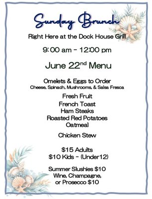 Menu photo 7 Dock House Deli San Diego, CA