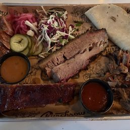Holy roller meat platter