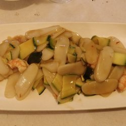 Mei Lin - Gnocchi di riso gamberi e zucchine
