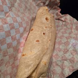 Coronados Mexican Food - Bean burrito.