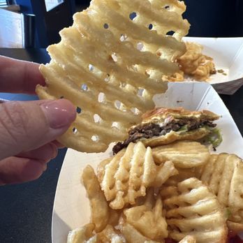 Smash'd Burger Bar - Waffle Fries! - Burgers Near Me - Indianapolis, Indiana