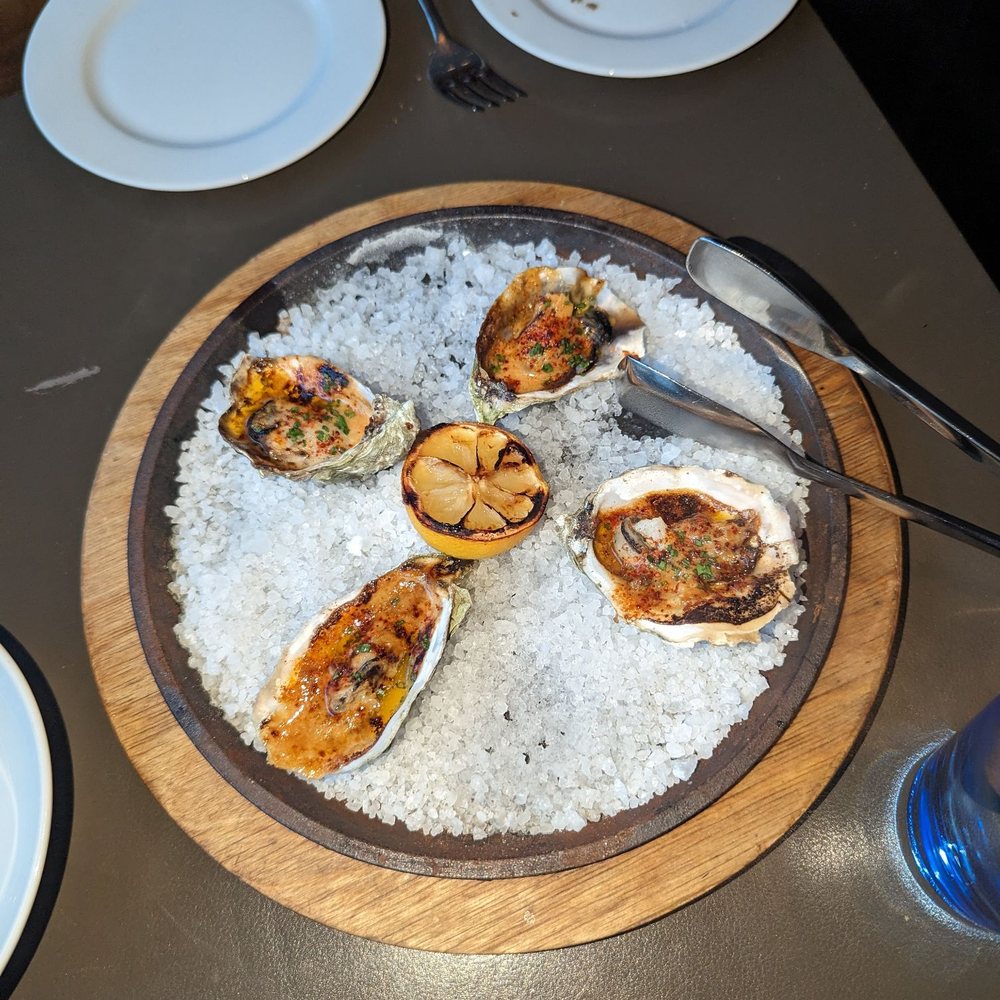 Bourbon Steak - Cast Ironed Broiled oysters - Steakhouses Near Me - Scottsdale, Arizona