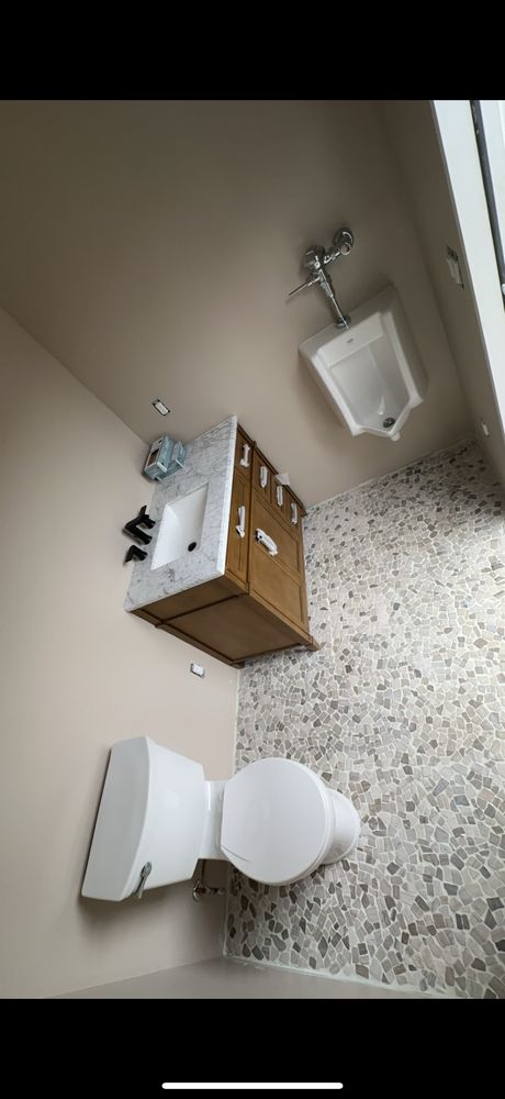 Slide of Water Flow Plumbing & Heating