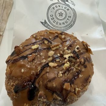 Parlor Doughnuts - Caramel Turtle - Coffee & Tea Near Me - Huntington Beach, California