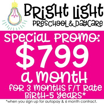 Bright Light Preschool - Child Care & Day Care Near Me - McKinney, Texas