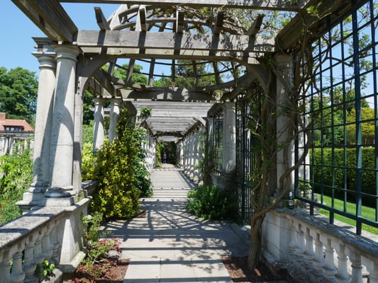 The Hill Garden and Pergola by null