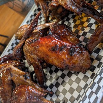 Up in Smoke BBQ - Wing Wednesday meant $1.25 wings and they are large rather than small, with an array of tasty sauces. - Barbeque Near Me - St Cloud, Minnesota Up in Smoke BBQ - Wing Wednesday meant $1.25 wings and they are large rather than small, with an array of tasty sauces. - Barbeque Near Me - St Cloud, Minnesota