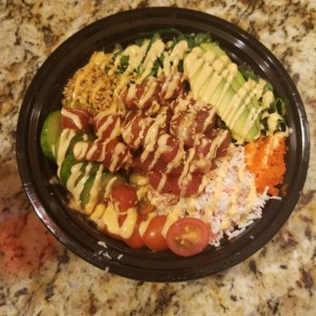 Hyshinu - Tuna Poke bowl on rice - Ramen Near Me - El Cajon, California Hyshinu - Tuna Poke bowl on rice - Ramen Near Me - El Cajon, California
