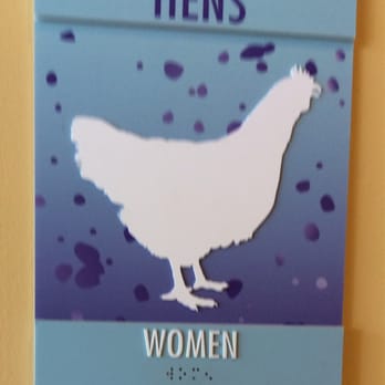 Wild Eggs - Can't get over this awesome sign for the restroom! - Sandwiches Near Me - Louisville, Kentucky