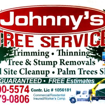 Johnny's Tree Service - Call anytime for a free estimate - Tree Services Near Me