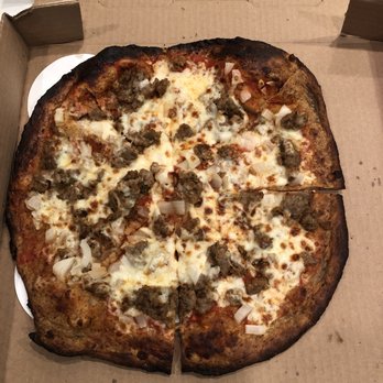 Double Zero Pizzeria - Keto Gammy Pat Pizza (a little on the burnt side) - Pizza Near Me - Elkhorn, Nebraska Double Zero Pizzeria - Keto Gammy Pat Pizza (a little on the burnt side) - Pizza Near Me - Elkhorn, Nebraska