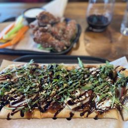 Fig and Pear Flatbread