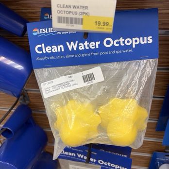 Leslie's Pool Supplies - Water cleaning Octopus, they used to only sell ducks, they are venturing out. - Hot Tub & Pool Near Me - Sacramento, California Leslie's Pool Supplies - Water cleaning Octopus, they used to only sell ducks, they are venturing out. - Hot Tub & Pool Near Me - Sacramento, California