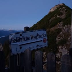 Tegernseer Hütte - Weg von der Tegernseer Hütte
