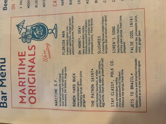 Menu photo 4 Maritime Winter Haven, FL