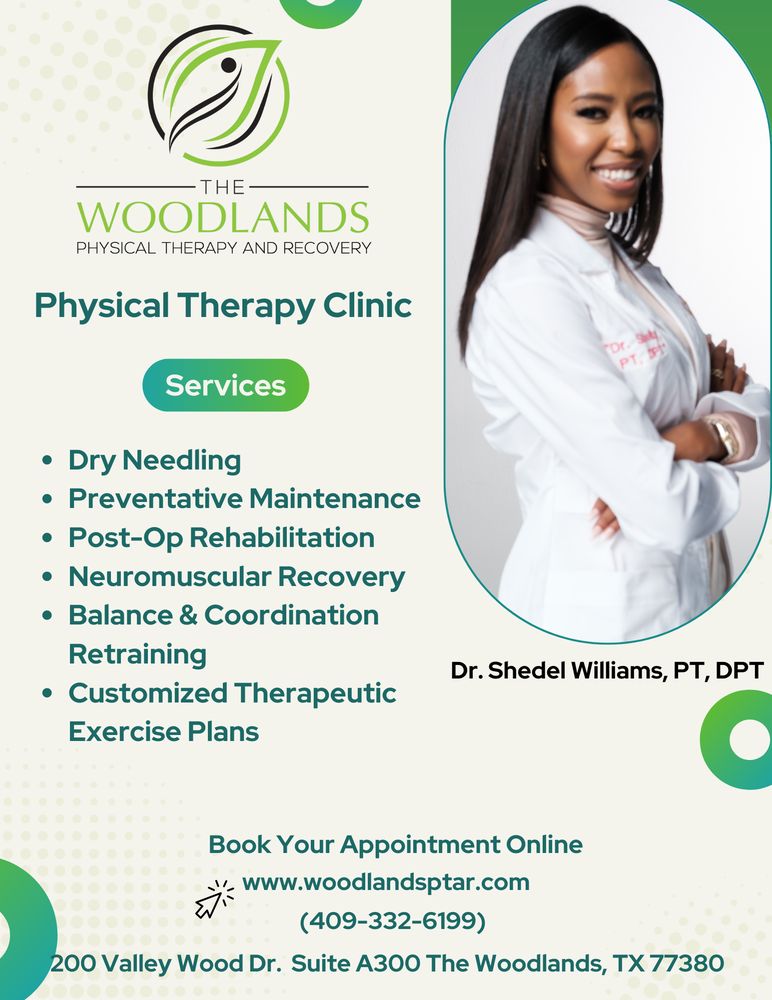THE WOODLANDS PHYSICAL THERAPY AND RECOVERY 200 Valley Wood Dr, The