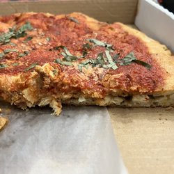 Brooklyn Pizza - Stuffed chicken, parmigiana pizza