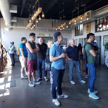 Faction Brewing - small indoor seating area - Breweries Near Me - Alameda, California Faction Brewing - small indoor seating area - Breweries Near Me - Alameda, California