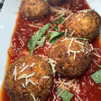 Charred Brick Oven - Risotto balls - Pizza Near Me - Seaford, New York Charred Brick Oven - Risotto balls - Pizza Near Me - Seaford, New York