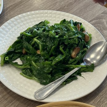 Dumpling Kitchen - F5. Pea Sprouts w/ Garlic - Chinese Near Me - San Francisco, California Dumpling Kitchen - F5. Pea Sprouts w/ Garlic - Chinese Near Me - San Francisco, California