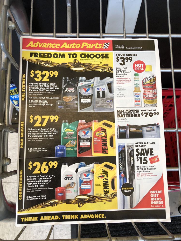 ADVANCE AUTO PARTS Updated April 2024 9332 San Jose Blvd