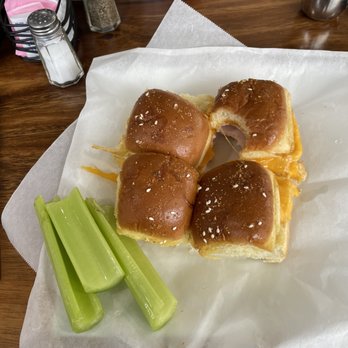 Slice of Heaven - Sliders of the Turkey and cheddar variety. - Bakeries Near Me - Bellingham, Washington Slice of Heaven - Sliders of the Turkey and cheddar variety. - Bakeries Near Me - Bellingham, Washington