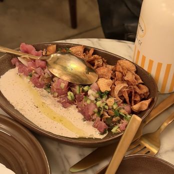 Motek - tuna tartare - Mediterranean Near Me - New York, New York