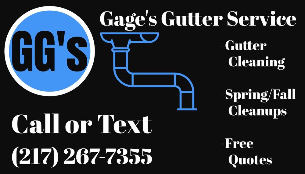 GAGE’S GUTTER SERVICE Updated July 2024 Westville, Illinois