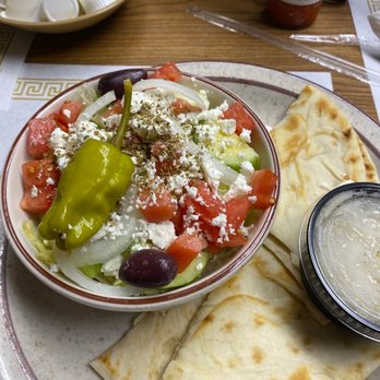 Omega Pancake House - Greek salad - Breakfast & Brunch Near Me - Surfside Beach, South Carolina Omega Pancake House - Greek salad - Breakfast & Brunch Near Me - Surfside Beach, South Carolina