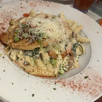 Trio - A Brick Oven Cafe - Blackened Carbonara - Italian Near Me - Greenville, South Carolina Trio - A Brick Oven Cafe - Blackened Carbonara - Italian Near Me - Greenville, South Carolina