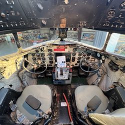 Confederate Air Force - Cockpit, Douglas C-47 "Texas Zephyr"